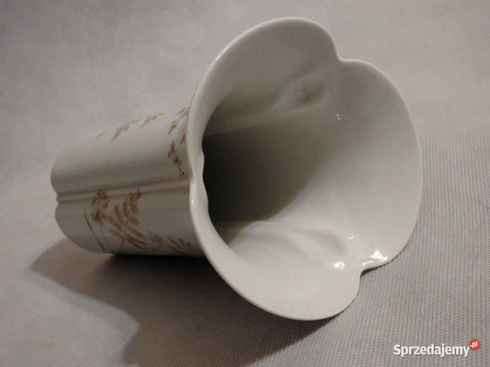 Piękny porcelanowy niemiecki wazon w kwiaty Porcelana i szkło Inowrocław sprzedam