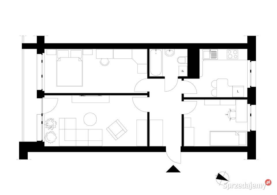 3 pokoje w centrum Stargardu z balkonem piwnica Sprzedaż zachodniopomorskie Stargard