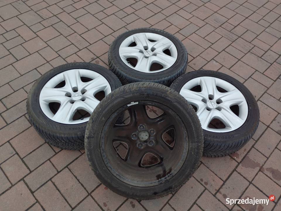 Koła zimowe strukturalne 17 5x115 Opel Astra J wielkopolskie Witkowo