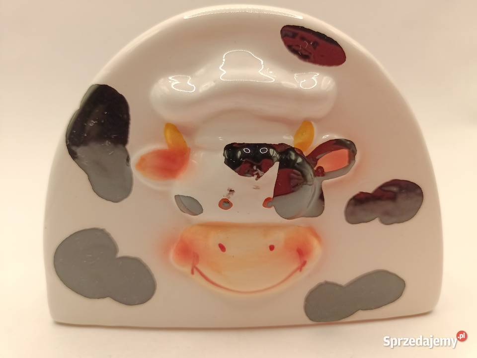 Serwetnik krowa w czapce kucharza Zamość