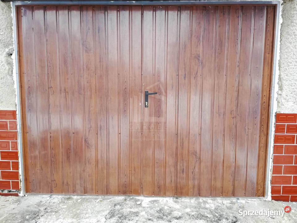 Bramy garażowe na wymiar dwuskrzydłowe ocieplone śląskie Rybnik sprzedam