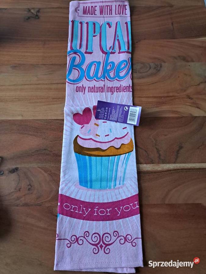Ściereczka Cupcake Bakary Ścierka kuchenna Dom i Ogród Warszawa sprzedam