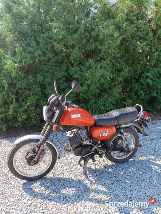 Motocykl MZ ETZ 125 kat B zarejestrowany 37000km