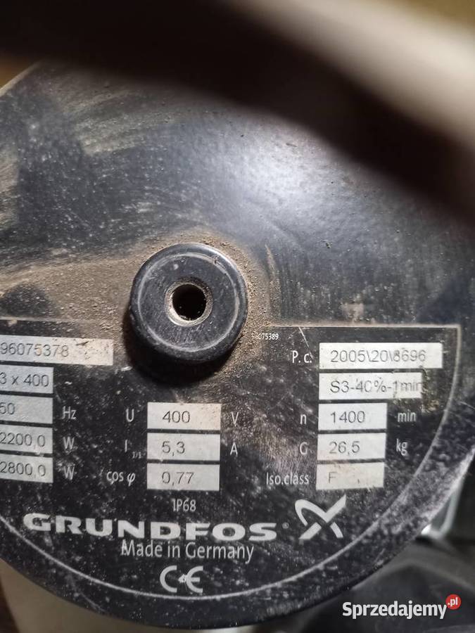 Rozdrabniarka kanalizacyjna Grundfos Sierakowice