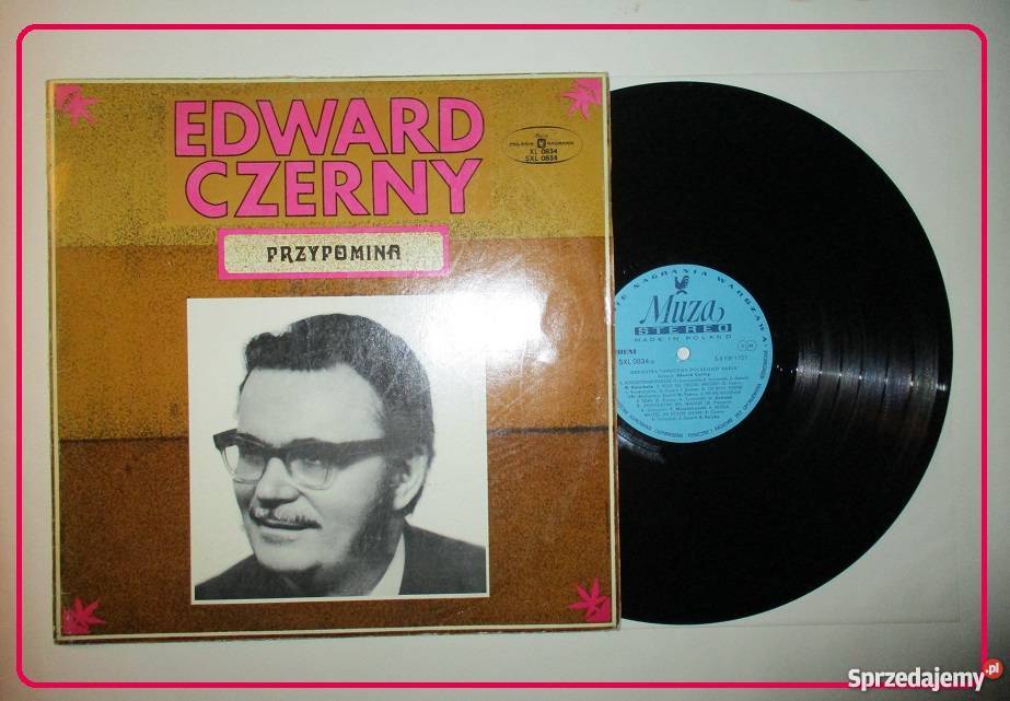 Edward Czerny przypomina 1972 płyta winylowa Łódź