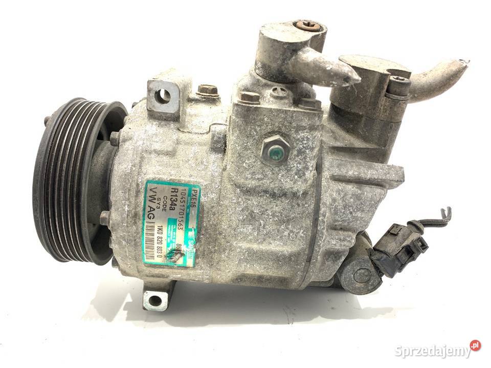 SPRĘŻARKA KLIMATYZACJI VW GOLF V 1K0820803Q 19 Kompresory klimatyzacji Części samochodowe podkarpackie
