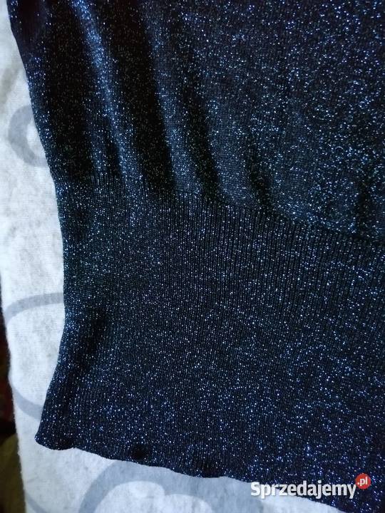 ORSAY wiskozowy Sweterek sweter z metaliczną Rozmiar 36(S) Leszno