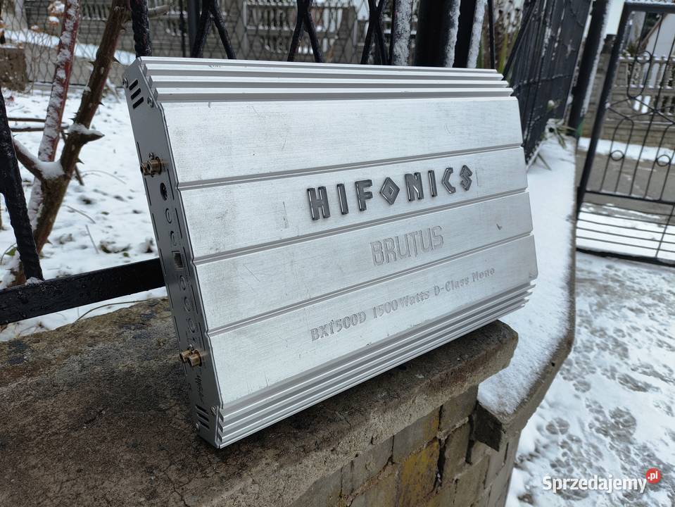 Wzmacniacz samochodowy 1 kanałowy monoblok śląskie Niegowonice