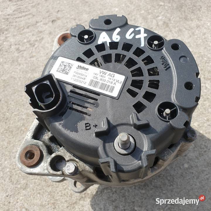 AUDI A6 C7 20 TDI ALTERNATOR 03L903016A Łochowice