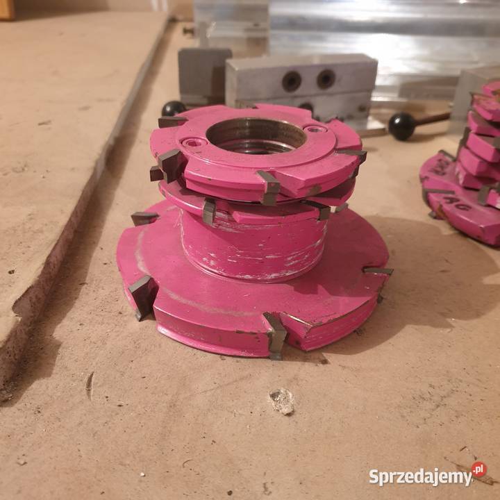Komplet frezów do okien PCV Aluplast drewno i