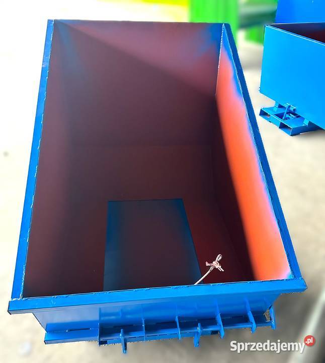 Kontener z otwieranym dnem 1 m3 kontener Niedrzew Pierwszy sprzedam