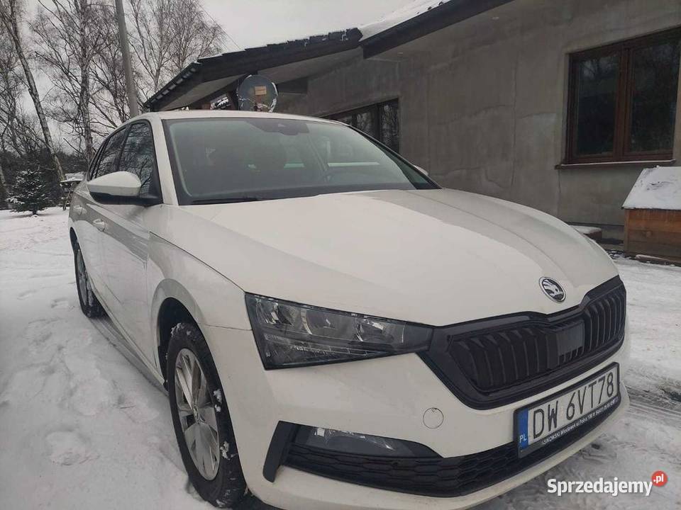 KODA SCALA AMBITION 10 TSI 110 2023 NISKI kupiony w polskim salonie Scala Lubliniec sprzedam