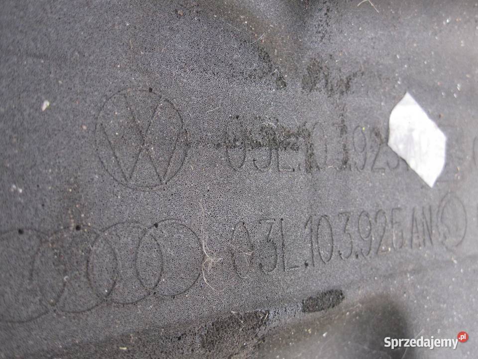 AUDI A3 8PA LIFT 09r osłona pokrywa silnika