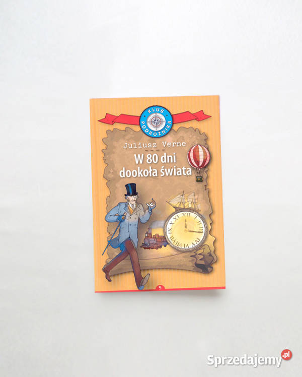 ksiazka verne w 80 dni dookola swiata książka Olsztyn