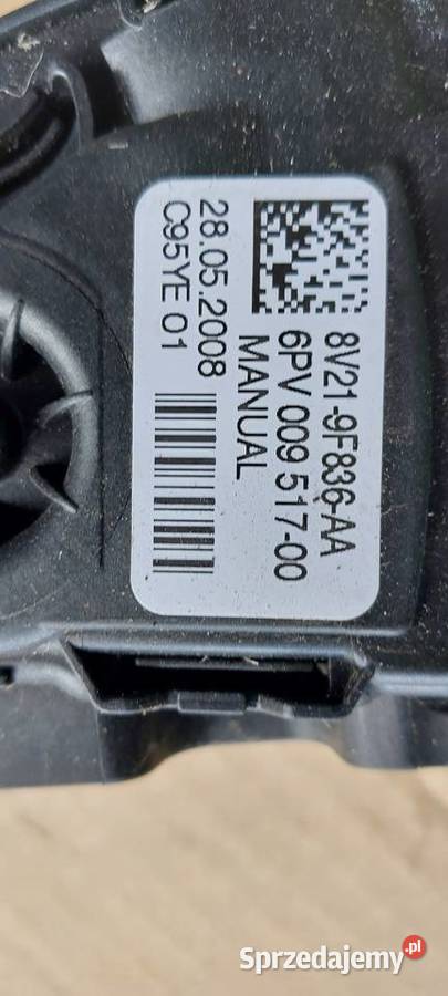 Potencjometr pedał gazu FORD FIESTA MK7 zachodniopomorskie Szczecin