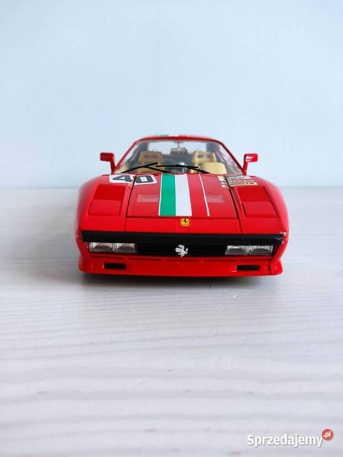 Model samochodu 118 Ferrari GTO 1984 Burago Głuchołazy