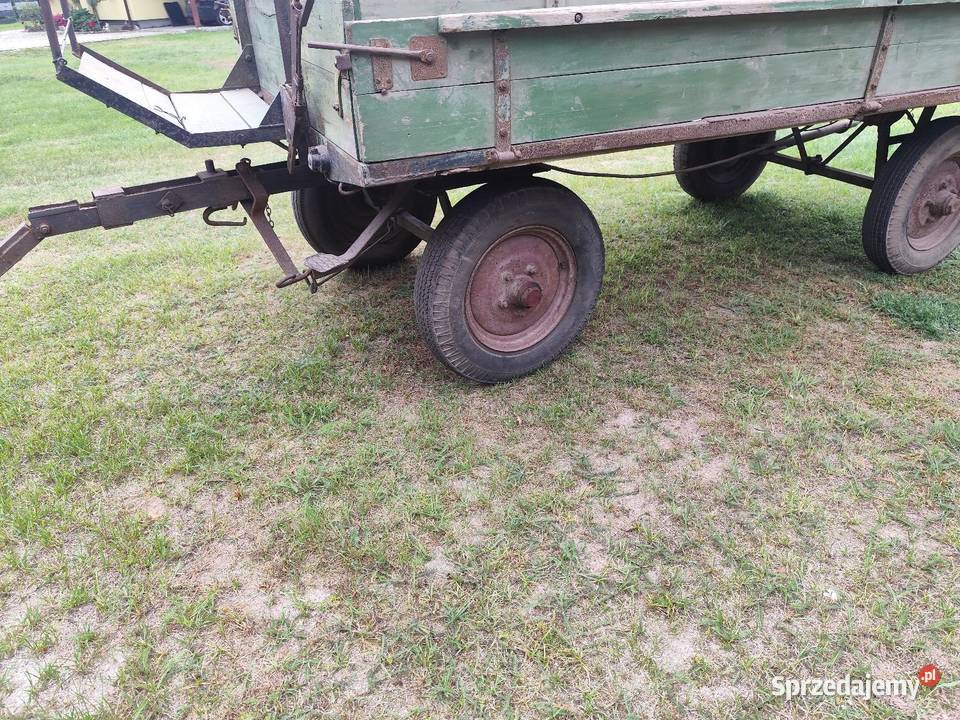 Wóz platforma przyczepa Krosno Odrzańskie