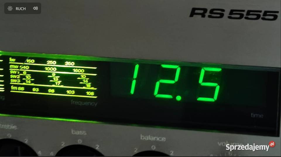 Siemens RS 555 ciekawy amplituner vintage W Piotrków Trybunalski