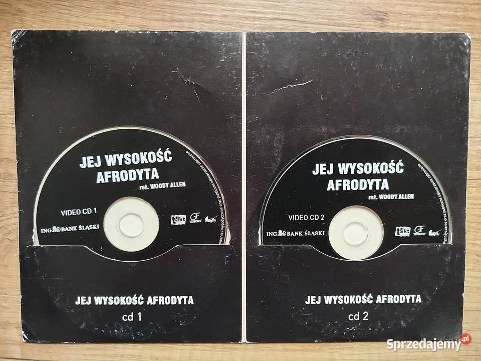 Film Jej wysokośĆ Afrodyta 2CD VCD 2 płyty Oświęcim