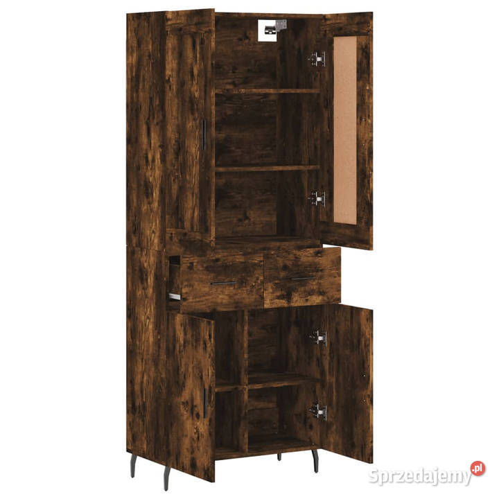 Witrynka przydymiony dąb 695x34x180 materiał Warszawa sprzedam