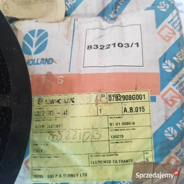 Filtr powietrza 8322103 case holland fiat Łowicz