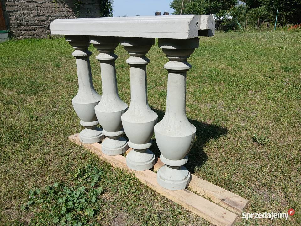 Tralki betonowebalustrada betonowa Szubin