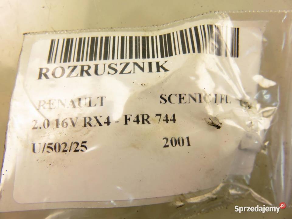 ROZRUSZNIK RENAULT SCENIC I 20 16V
