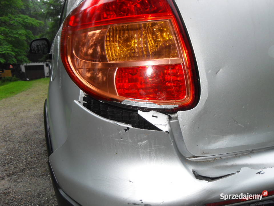 FIAT SEDICI 16 BENZYNA LPG USZKODZONY TYLNY