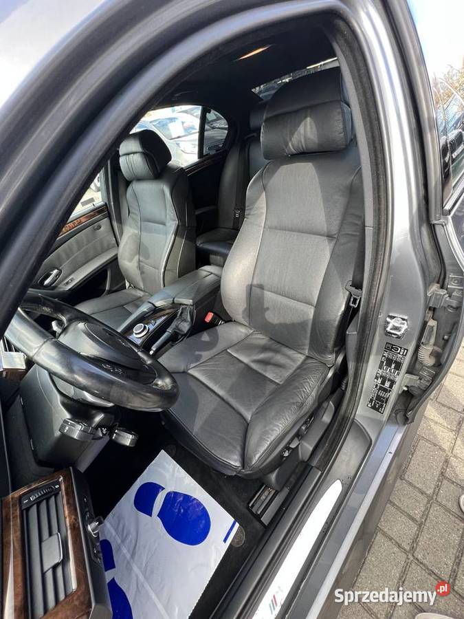 BMW 550i polift komforty Mpakiet z VINu odtwarzacz DVD warmińsko-mazurskie Olsztyn