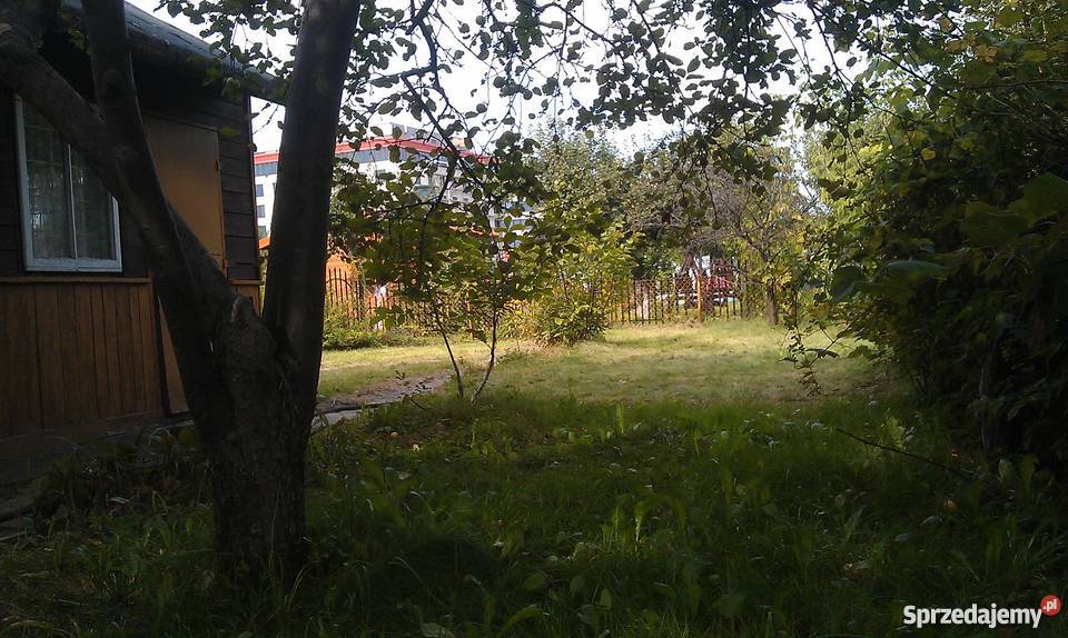 Działak rekreacyjna ROD Fort Szczęśliwice 220 m2 prąd
