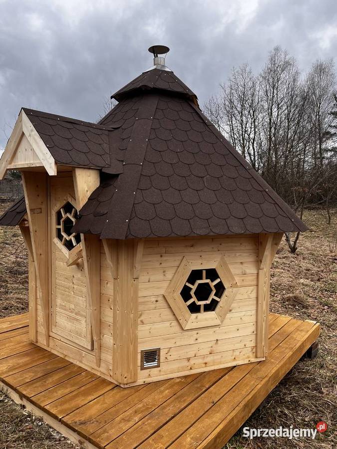 sauna ogrodowa ruska bania ogrodowa świętokrzyskie