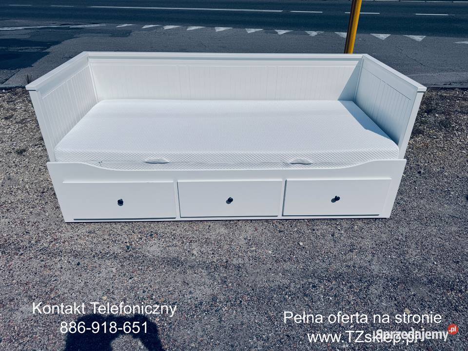 IKEA HEMNES Leżanka Łóżko z 3 szufladami 2 śląskie Rybnik sprzedam