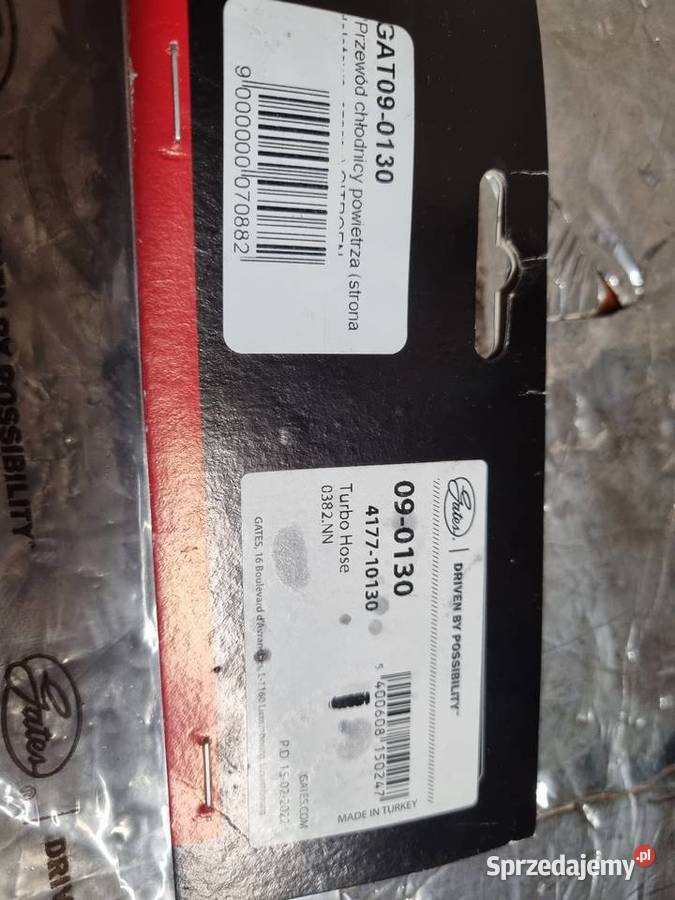Przewód chłodnicy powietrza GAT090130 Citroen C4