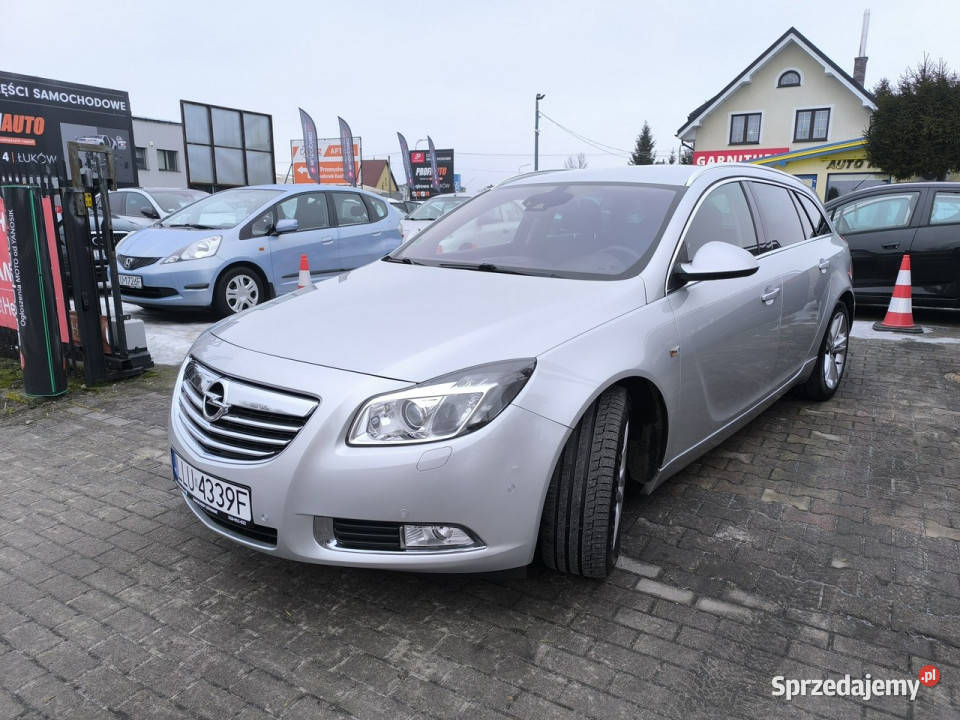 Opel Insignia 20 CDTi 160 Klimatronic Xenon Navi Insignia Samochody osobowe lubelskie Łuków