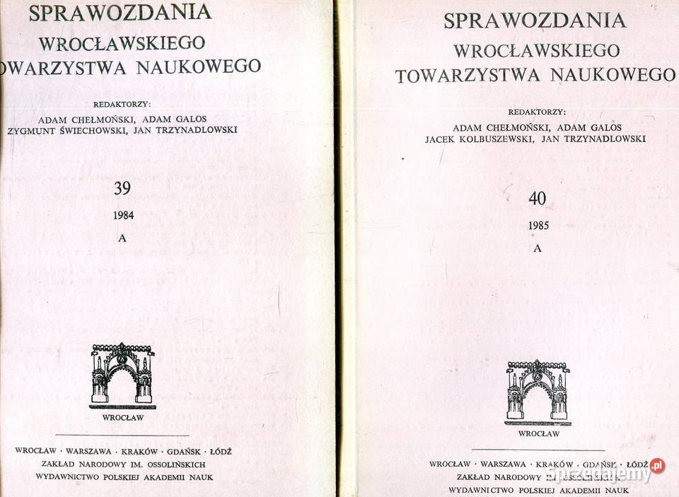 Sprawozdania Wrocławskiego Towarzystwa T33 36 37