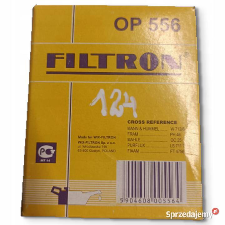 FILTR OLEJU Filtron OP 556 OP556 BMW E10 E21 E30 Chełm