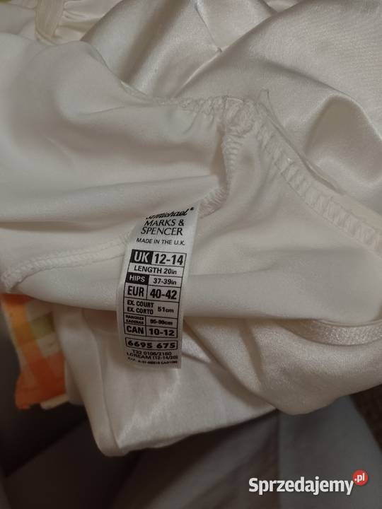 4042 LXL Kremowa Półhalka halka z Londynu Kraków