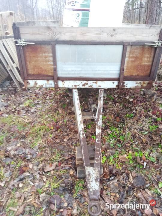 Przyczepa wywrotka jednoosiowa