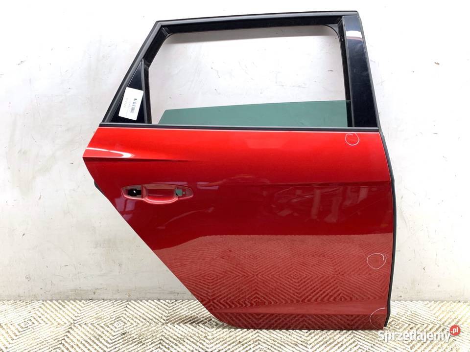 DRZWI PRAWY TYŁ SEAT LEON III Hatchback Cervena sprzedam