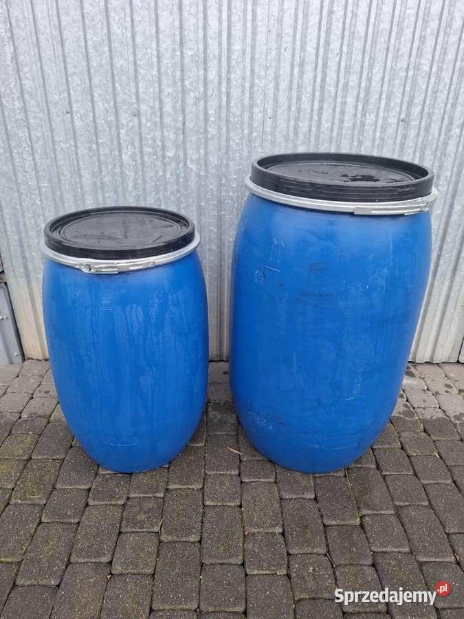 Beczki plastikowe 100 litrów 200 litrów świętokrzyskie Mirzec