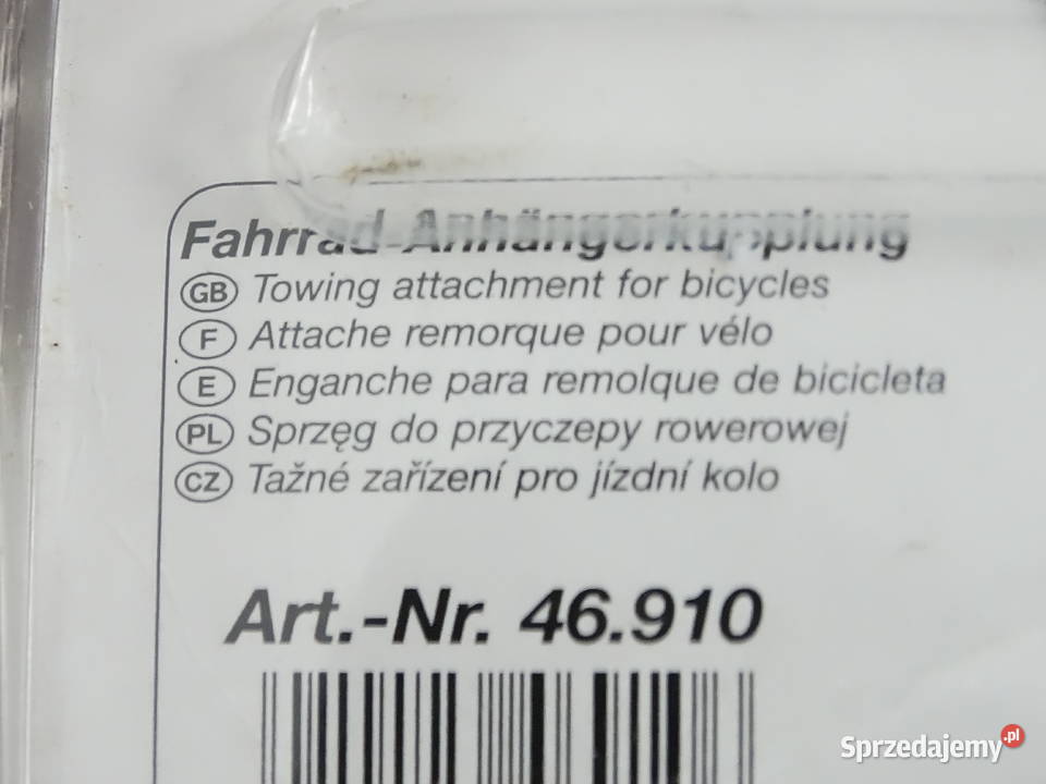 Nowy zaczep sprzęg do przyczepki rowerowej Biłgoraj