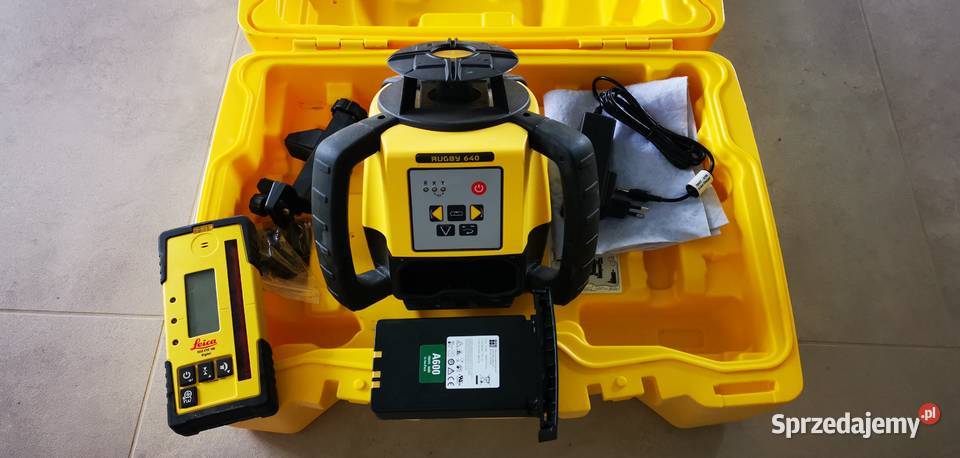 Niwelator laserowy LEICA RUGBY 640 śląskie