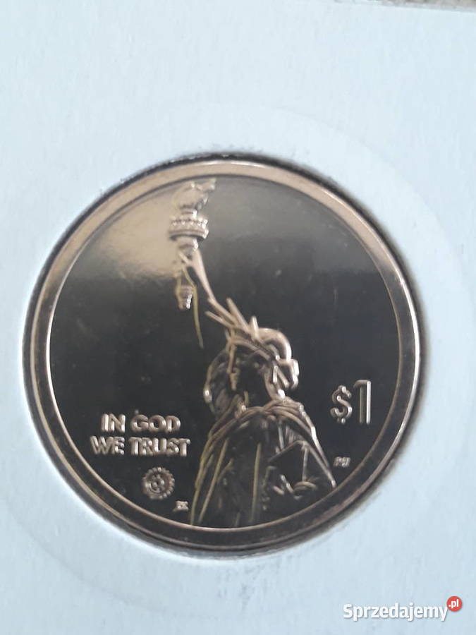 1 Dolar USA Innowacje Indiana 2023 r men D Konin sprzedam
