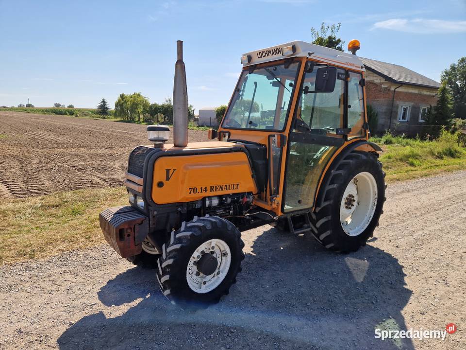 RENAULT 7014V sadownik sadowniczy 120 4x4 Deutz Zelów