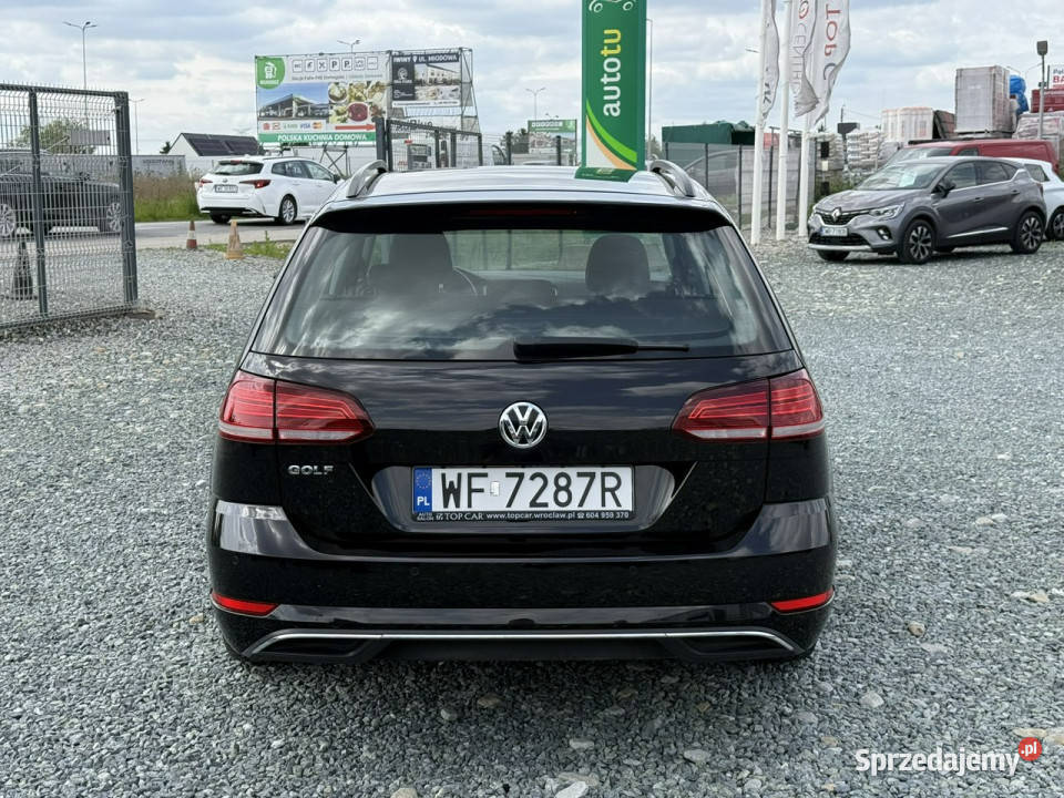 Volkswagen Golf 16 TDi DSG Comfortline 2018r dolnośląskie Wojkowice