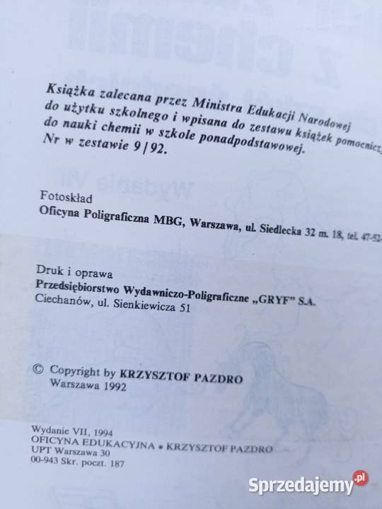 Zbiór zadań Pazdro najtańsze podręczniki szkolne Warszawa sprzedam