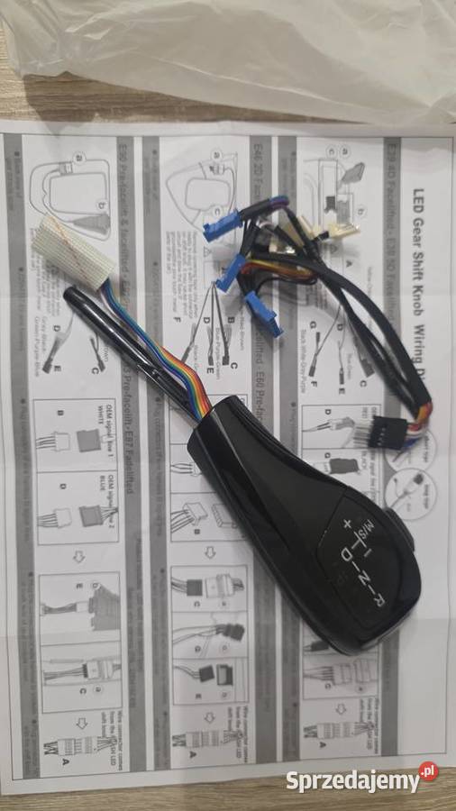 GAŁKA ZMIANY BIEGÓW AUTOMAT joystick BMW E60 E61 podlaskie