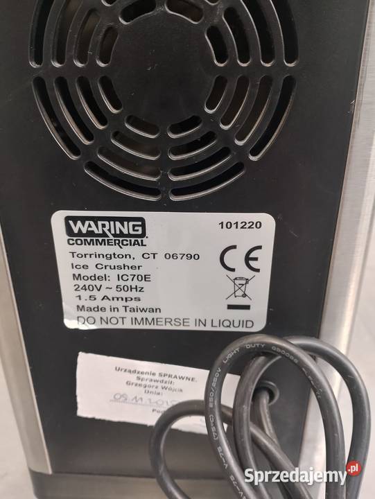 Kruszarka do lodu Waring Wrocław