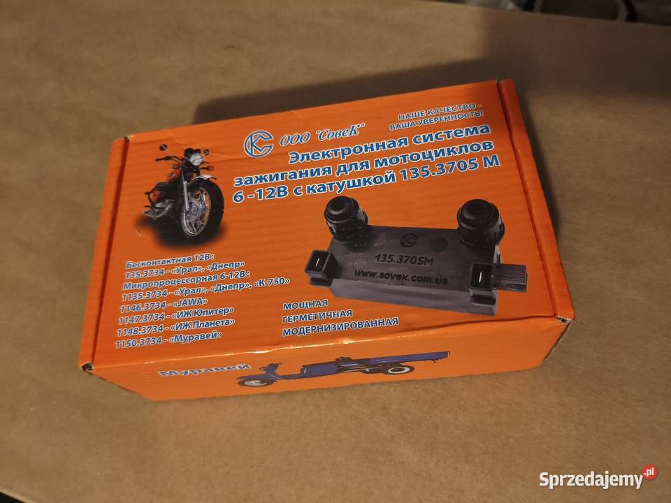 Aparat zapłonowy Sovek 612v K750 M72 Ural Dniepr Leszno