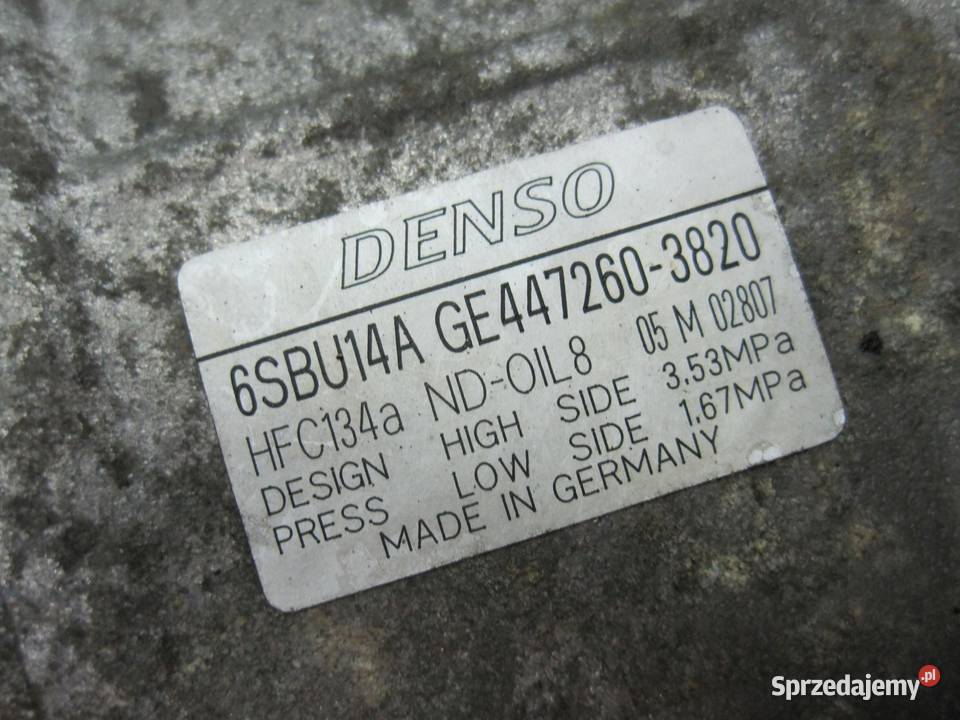 BMW 3 5 20 D N47D20C 143 11r sprężarka